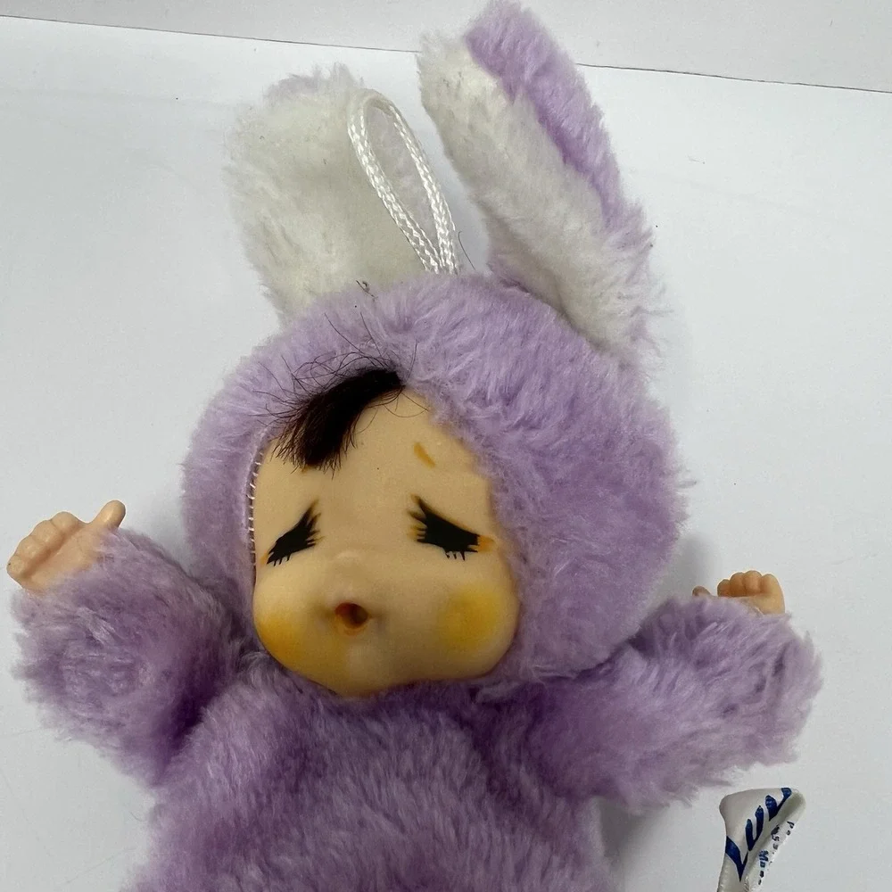 Russ Thumb‎ Sucking Bunny Luv Doll Plush Purple 5